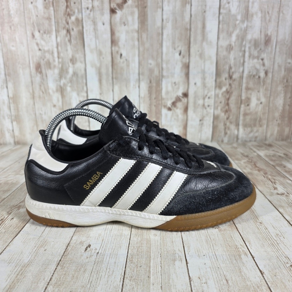 Adidas Samba Classic Indoor Soccer Shoes Black White‎ Sneakers Mens 6.5